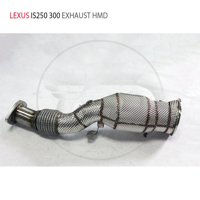HMD Car Accessories Exhaust System Downpipe for Lexus IS250 IS300