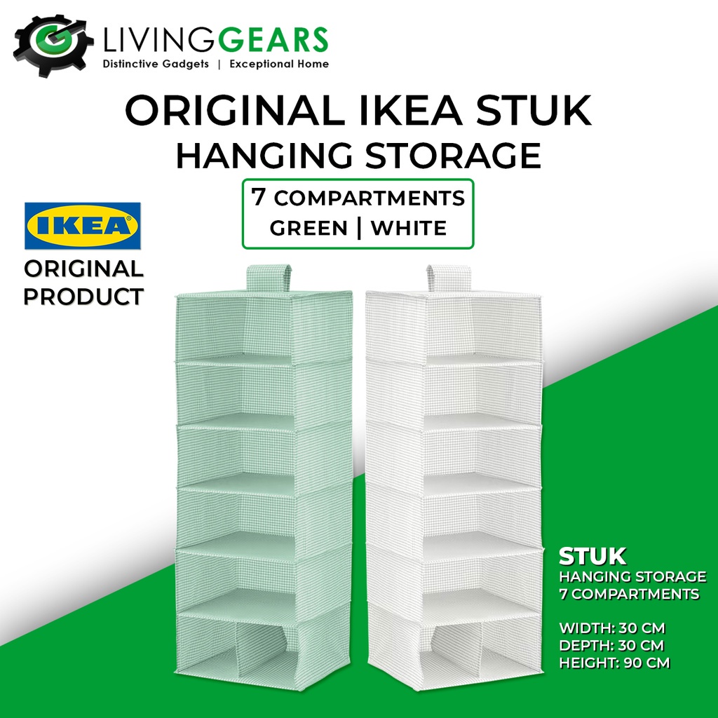 IKEA STUK Hanging Storage with 7 Compartments Shopee Malaysia