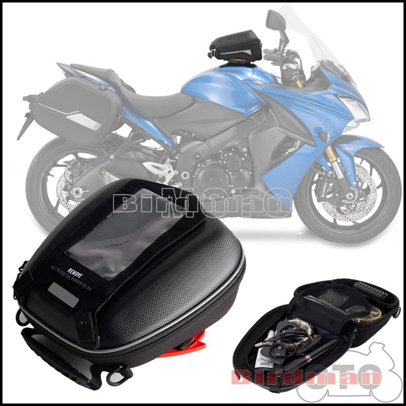 Motorcycle Saddlebag Waterproof Fuel Tank Bag For Suzuki GSX GSF SV GSR Ring