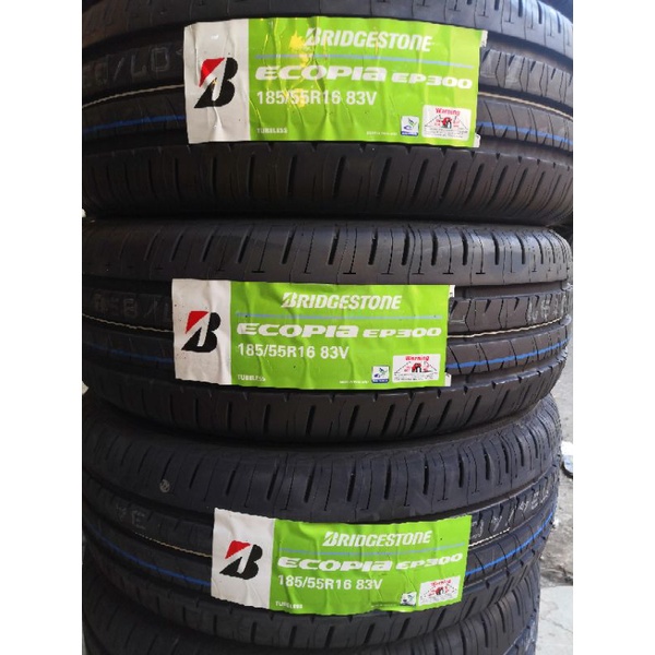 185/55/16 Bridgestone Ecopia EP300 Tyre Tayar | Shopee Malaysia