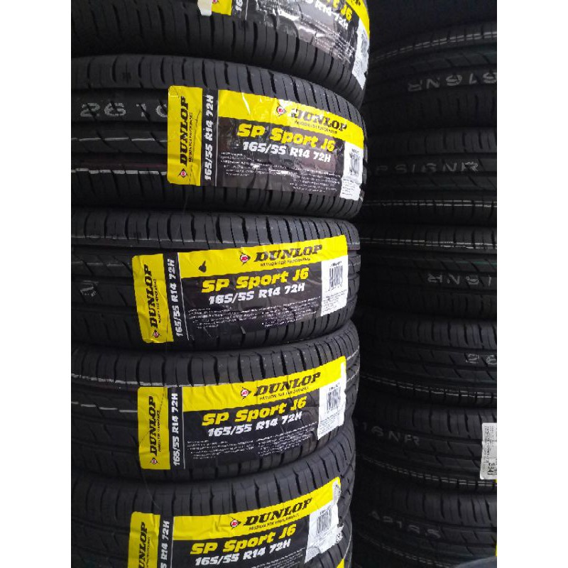 165/55/14 Dunlop SP Sport J6 Tyre Tayar | Shopee Malaysia