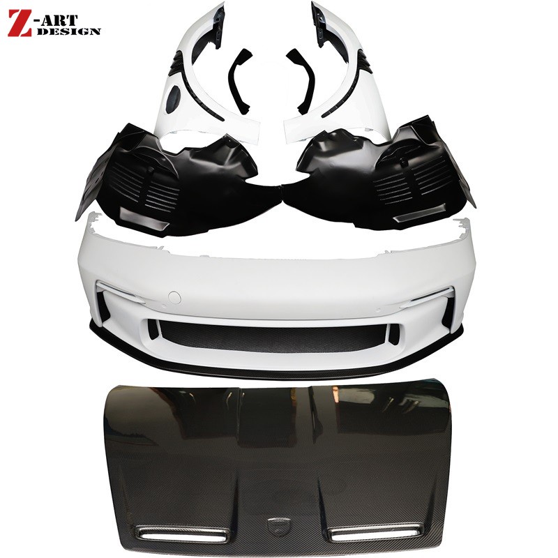 ZART Body Kit For 991 To 992 Aerodynamic Bumper Kit For Porsche 911