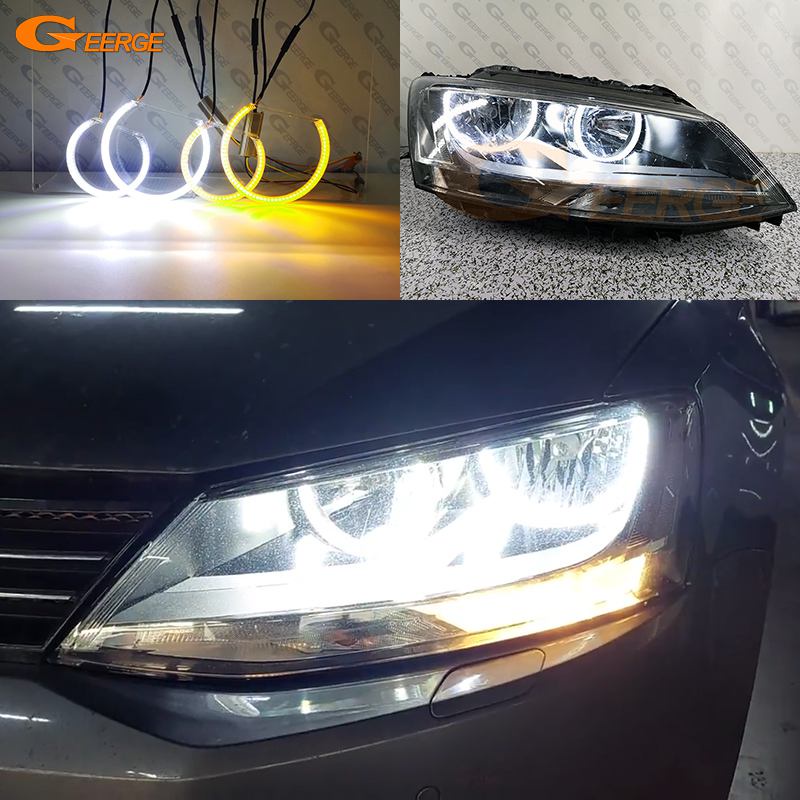 For Volkswagen VW Jetta Sagitar A6 MK6 IV Halogen Headlight Ultra