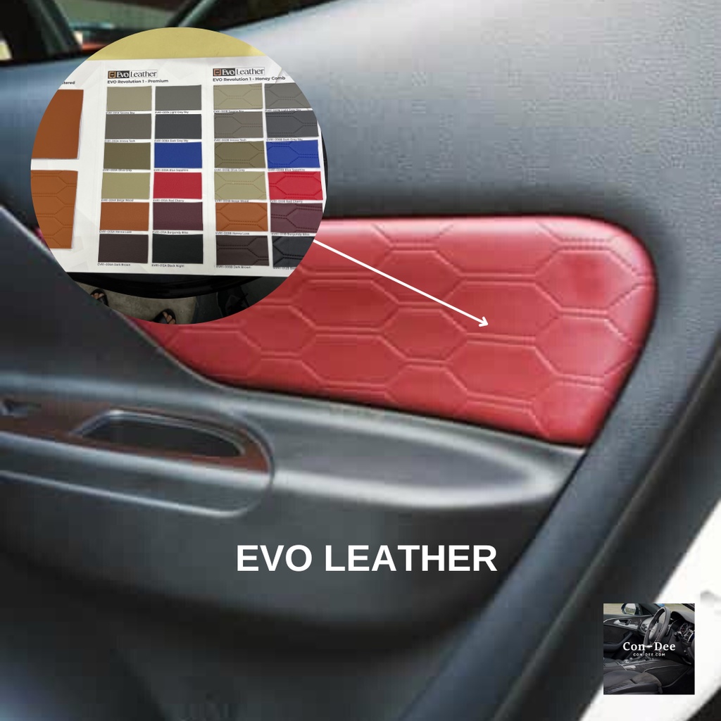 Evo Leather PU Leather untuk kereta, car interior, car seat, seat