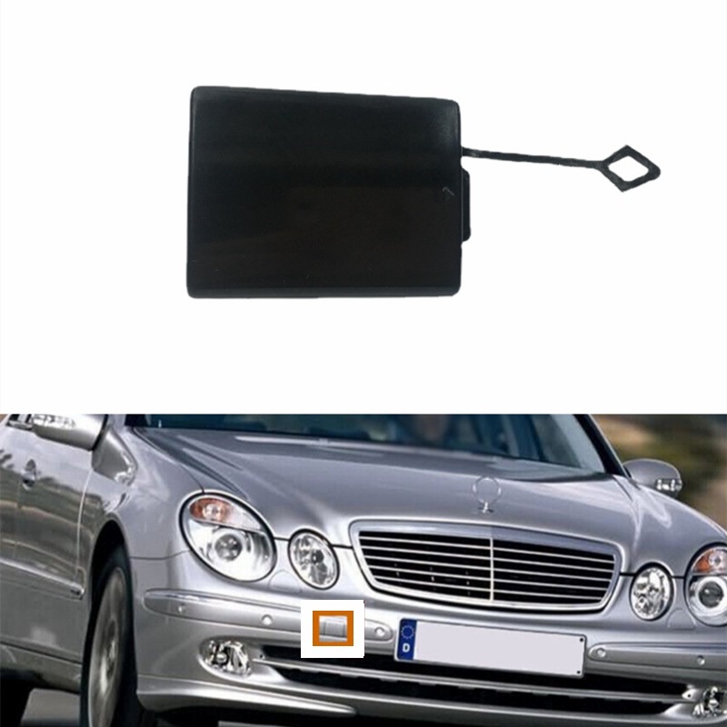 Front Bumper Towing Hook Cover Tow Cap For MercedesBenz Eclass W211