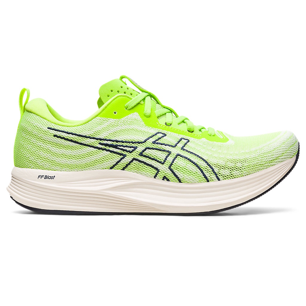 ASICS Evoride Speed Men Running Shoes In Hazard Green/Midnight | Shopee ...