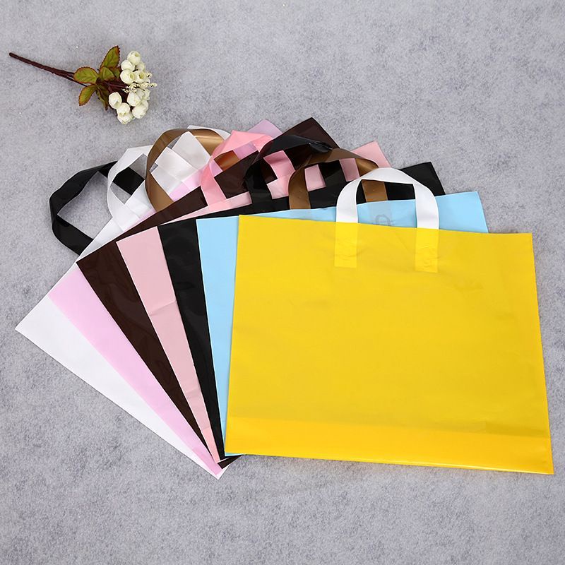 Custom Plastic Bag Logo Printing, Logo Printing Shopping Bag with ...