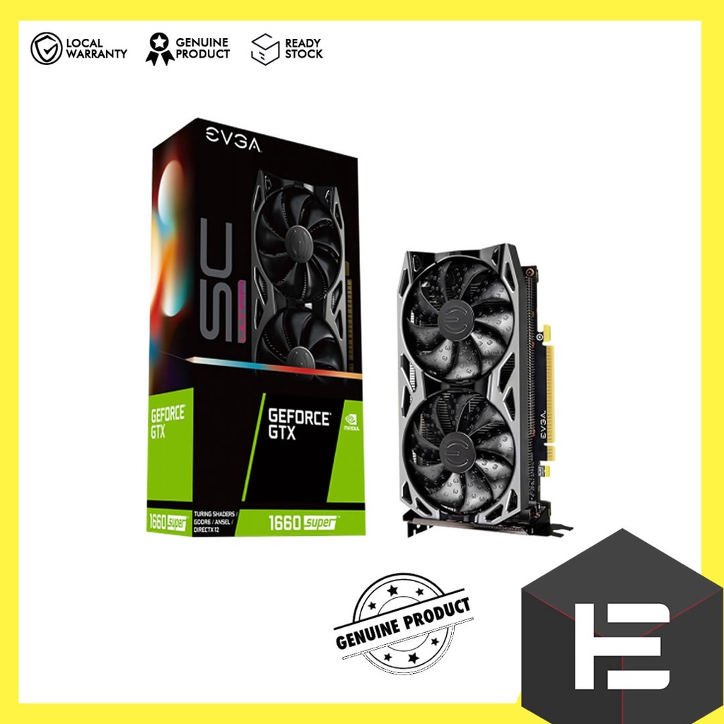 EVGA GTX 1660 SUPER SC ULTRA GAMING 6GB GDDR6 (06G-P4-1068-KR