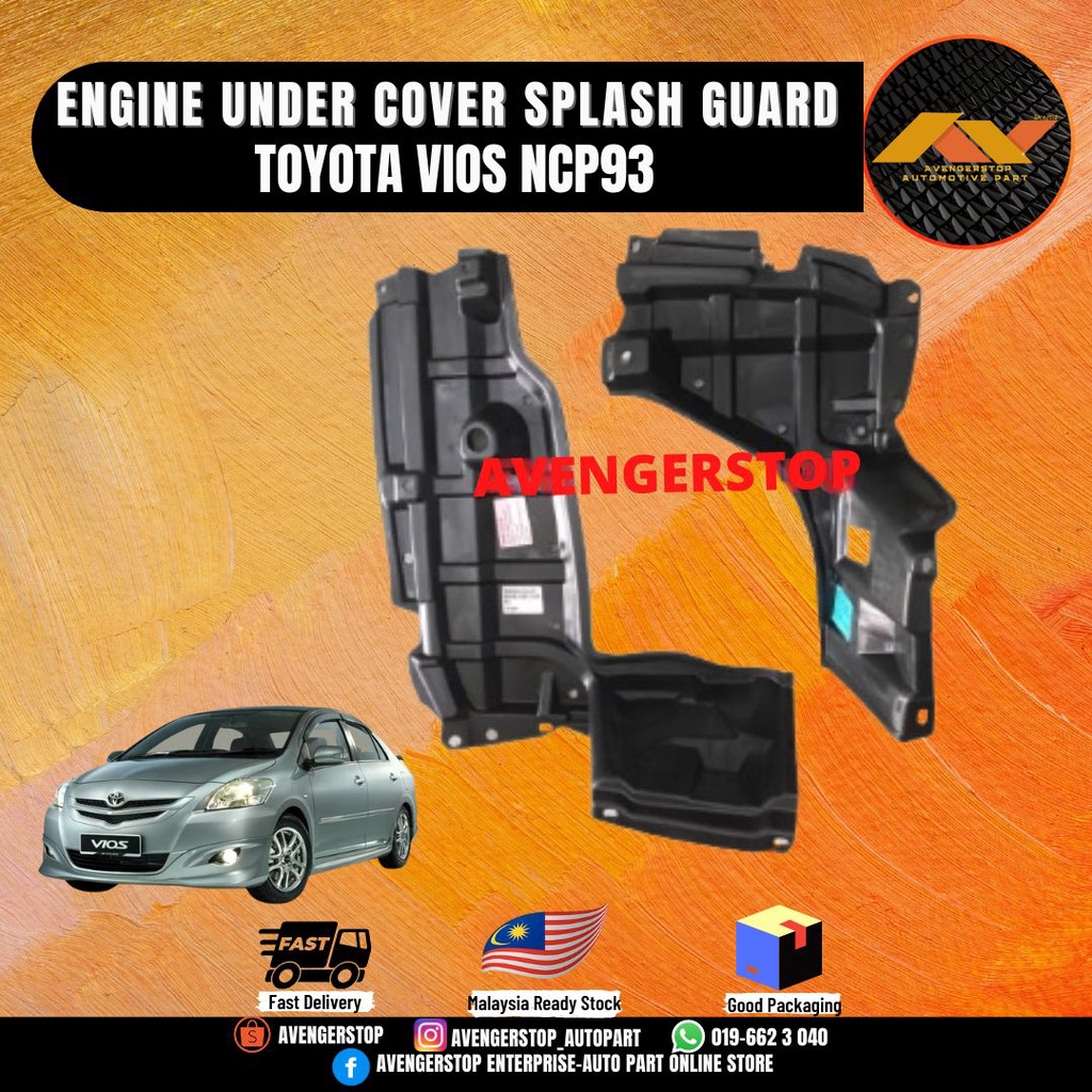 TOYOTA VIOS 20072013 NCP93 ENGINE UNDER COVER NEW HIGH QUALITY