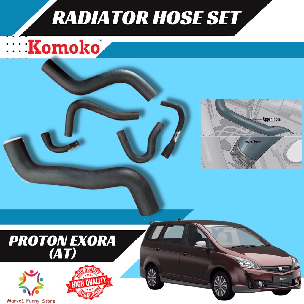 Proton Exora Cps Radiator Hose | Shopee Malaysia