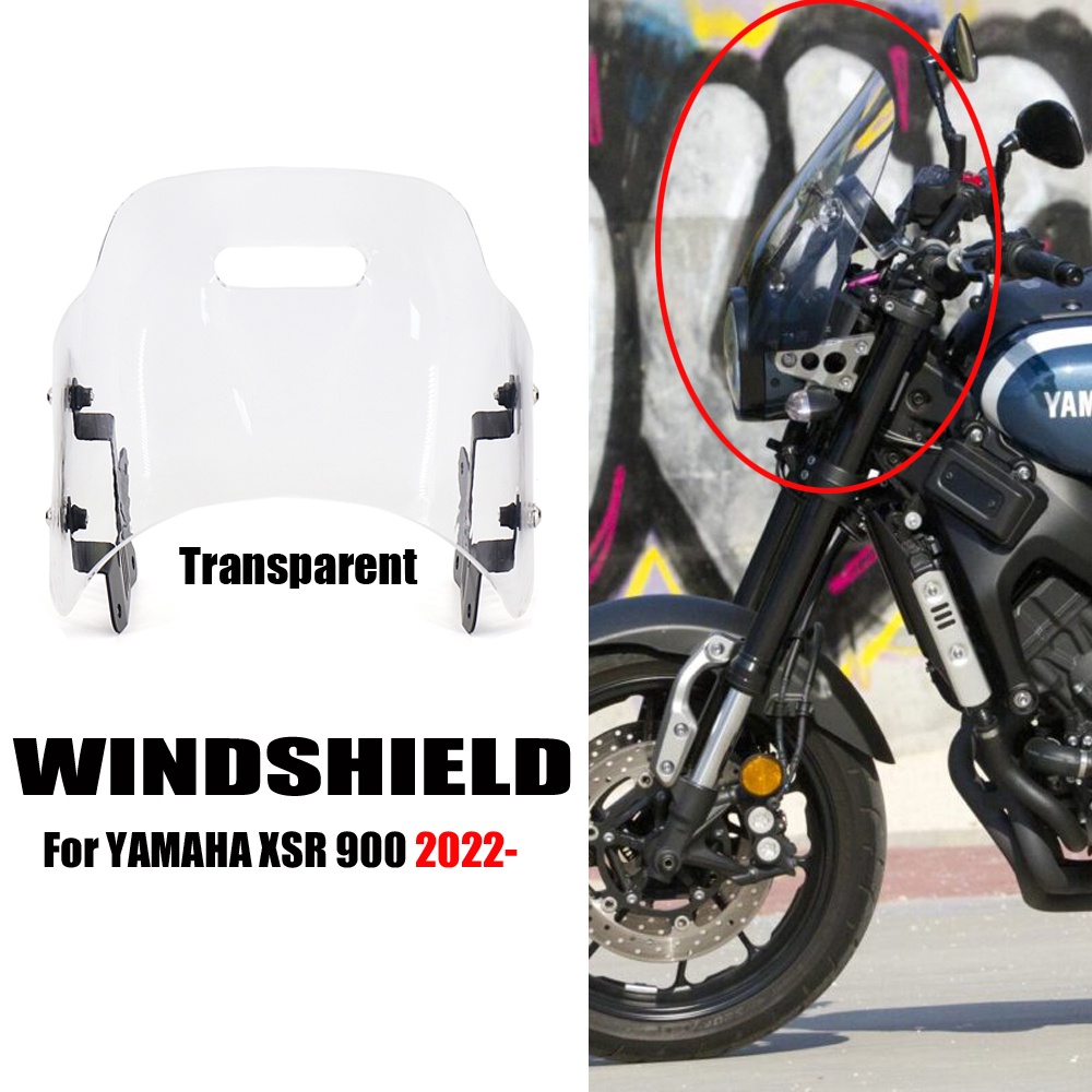 XSR900 Windshield Windscreen For Yamaha XSR 900 xsr900 2022 2023 ...