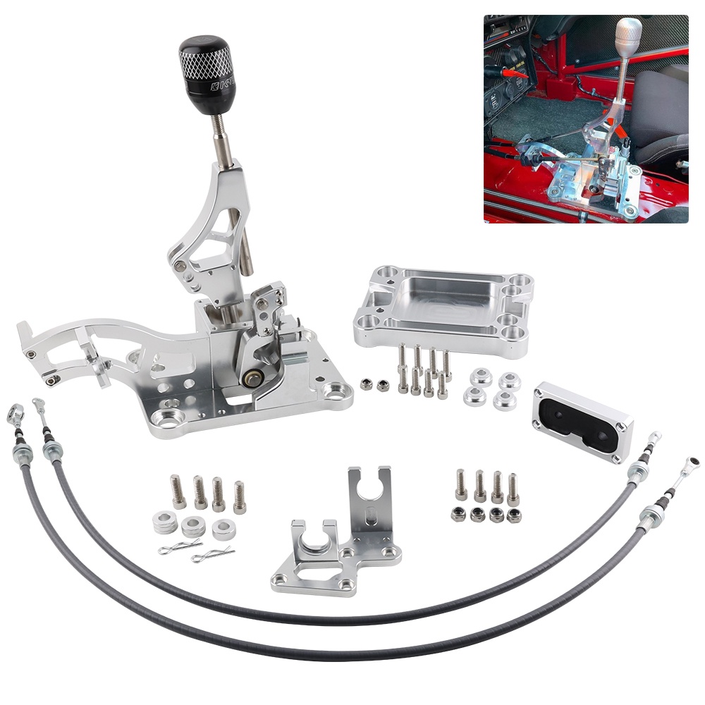 New Shifter Box Shifter Cables Knob Trans Bracket Firewall Cable