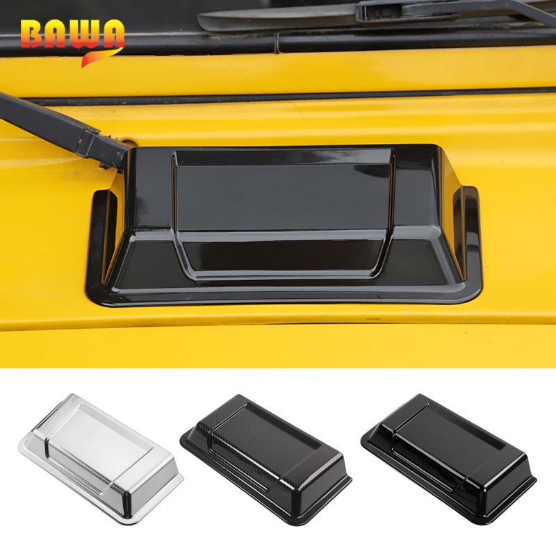 BAWA Cowl Heater Air Intake Hood Scoop Vent Cap Rain Shield for Jeep