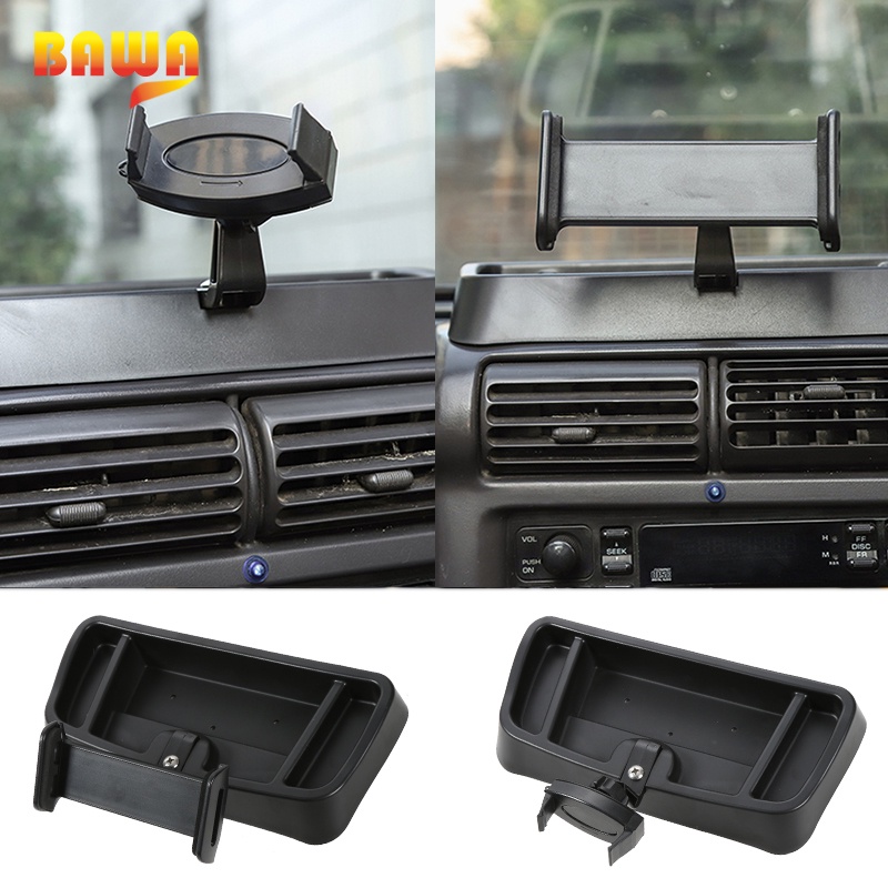 BAWA Car IPad Mobile Phone Holder Stand Bracket with Storage Box