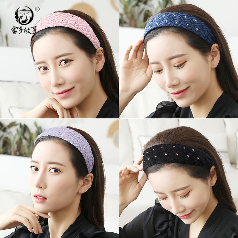 Gelung rambut baharu wanita ringkas Korea tekan rambut bulatan anti ...
