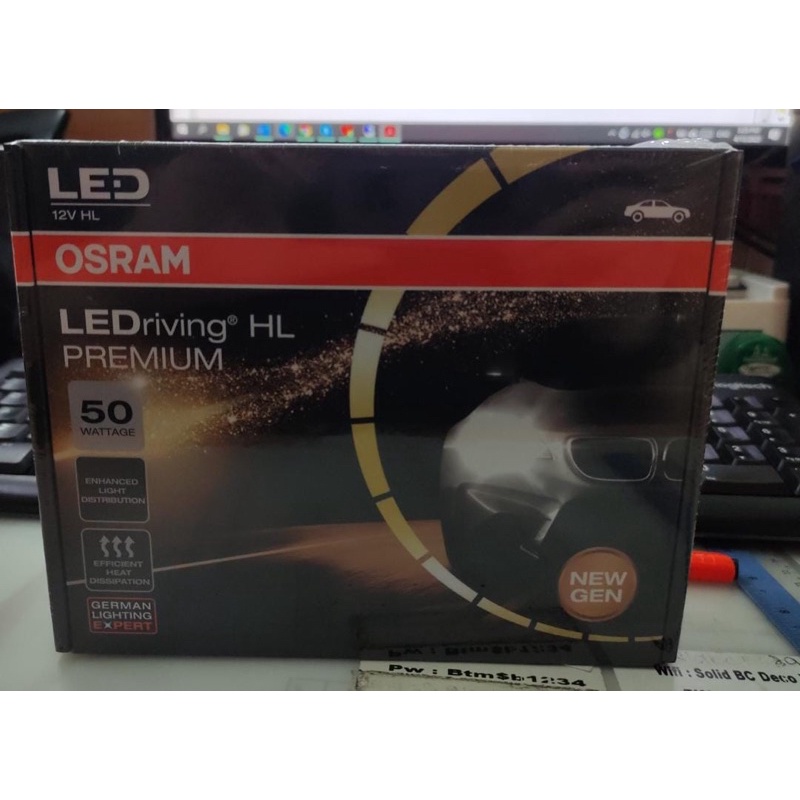 OSRAM H8 LED HEAD LIGHT DRIVING PREMIUM 50 WATTAGE | Shopee Malaysia