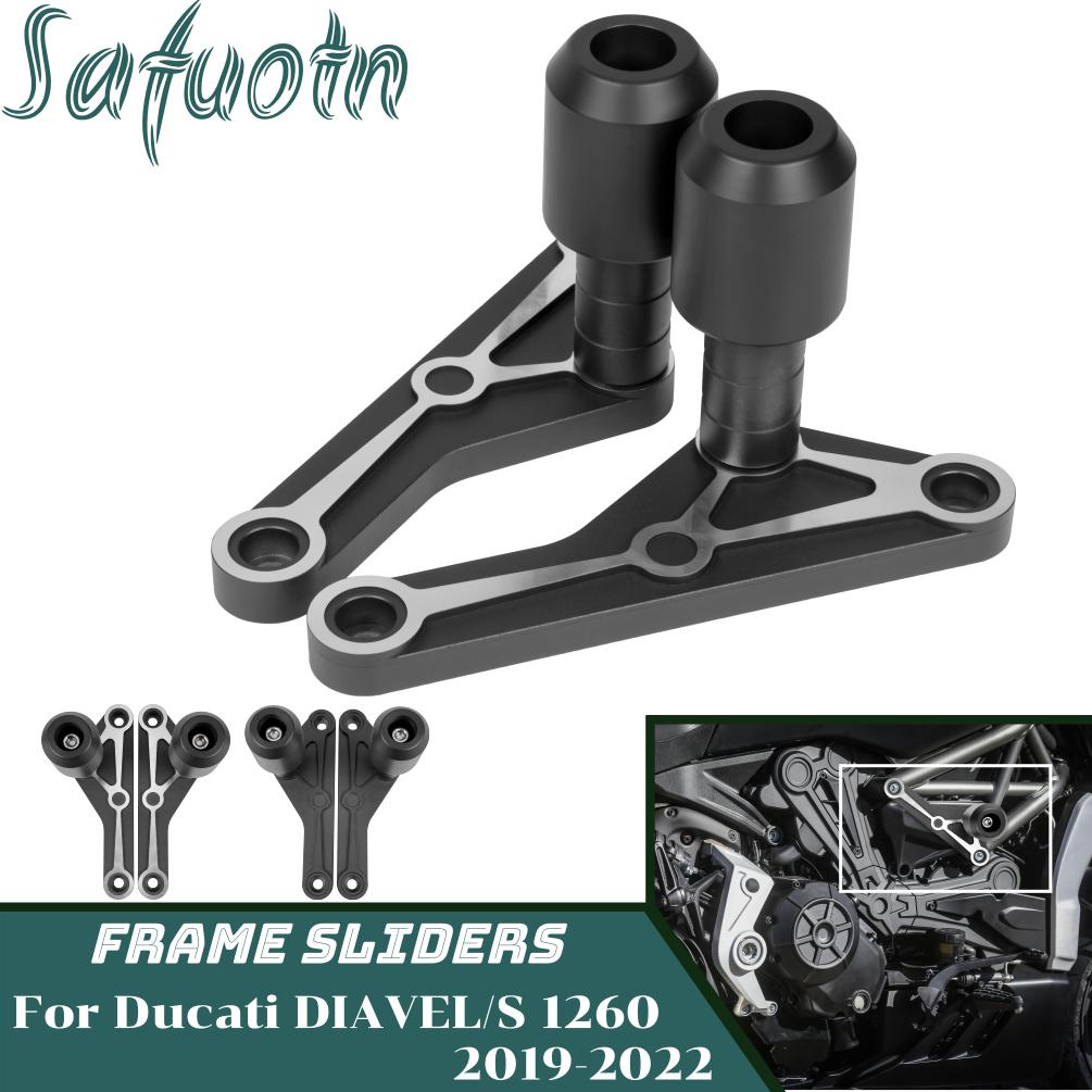 Diavel 1260 S Frame Sliders for Ducati 1260S 20192022 Motorcycle Crash