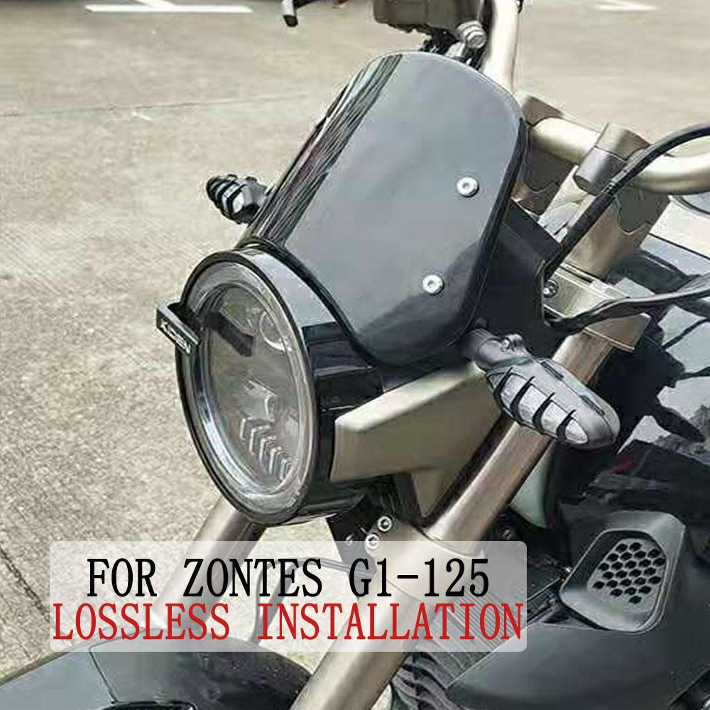 Motorcycle Windshield For Zontes G1125 G2125 Wind Shield Protection