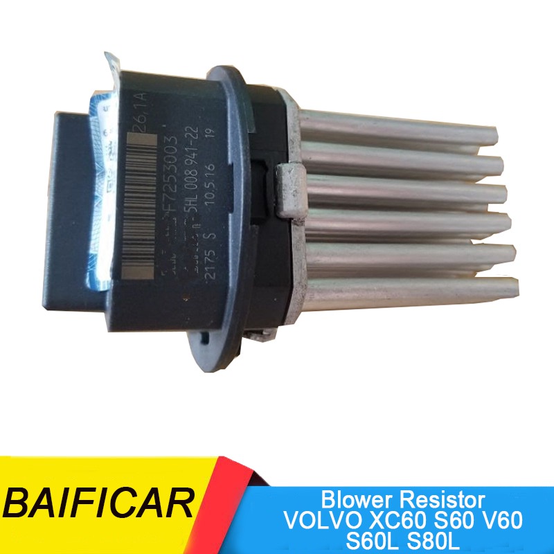 Baificar Brand New Heater Blower Fan Relay Resistor Rheostat Module