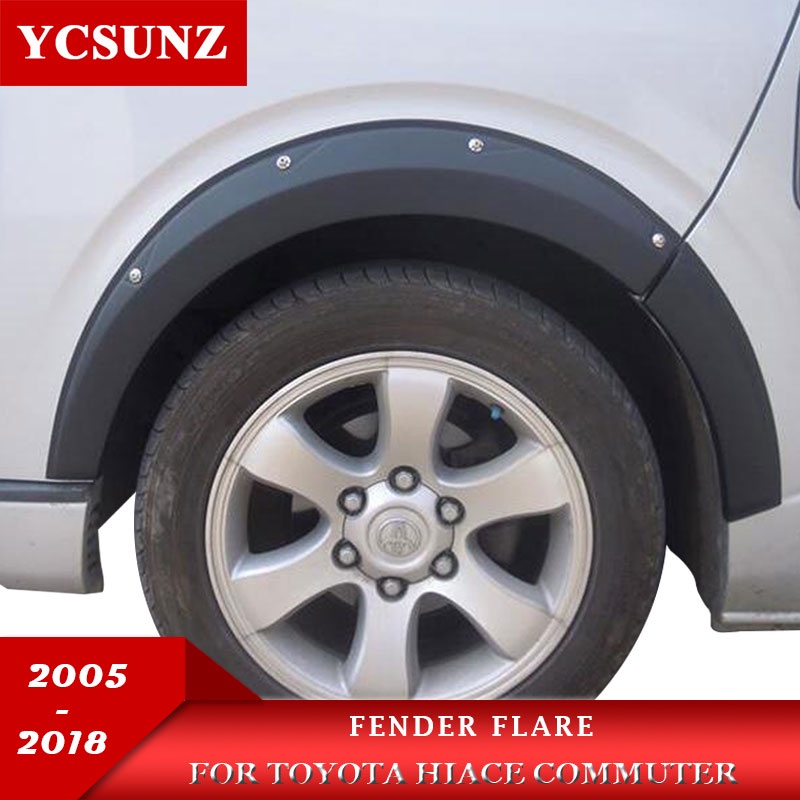 20052018 Fender Flares For Toyota Hiace Commuter Van Fender