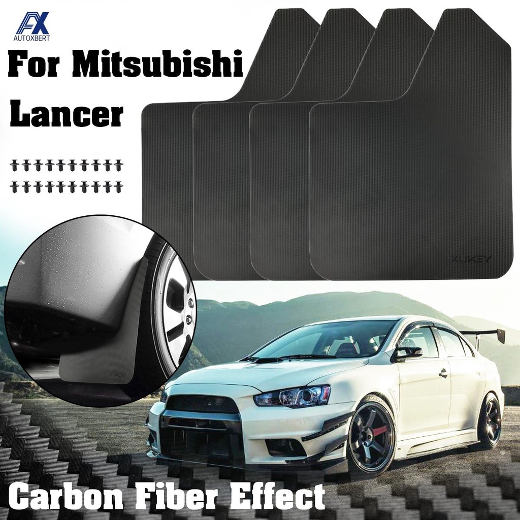 Mud Flaps For Mitsubishi lancer Evolution EVO X ix L200 Pajero Mini ASX