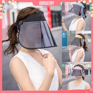 Women Lady Summer Adjustable Visor Sun Hat UV Protection Face Shield Sun Cap