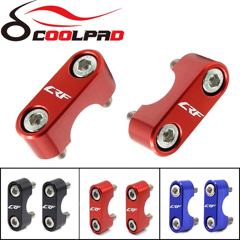 CRF Handlebar Hand Bar Clamp Cover For HONDA CRF450R/X/RX CRF250R/L 300L Rally E - Foto 7