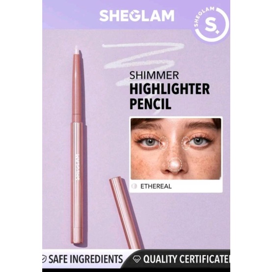 SHEGLAM Fairy Wand Precision Highlighter PencilEthereal Shimmer Gel