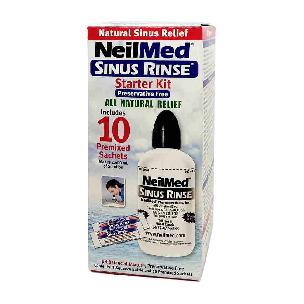 Neilmed Sinus Rinse Starter Kit For Nasal Care (10's) | Shopee Malaysia
