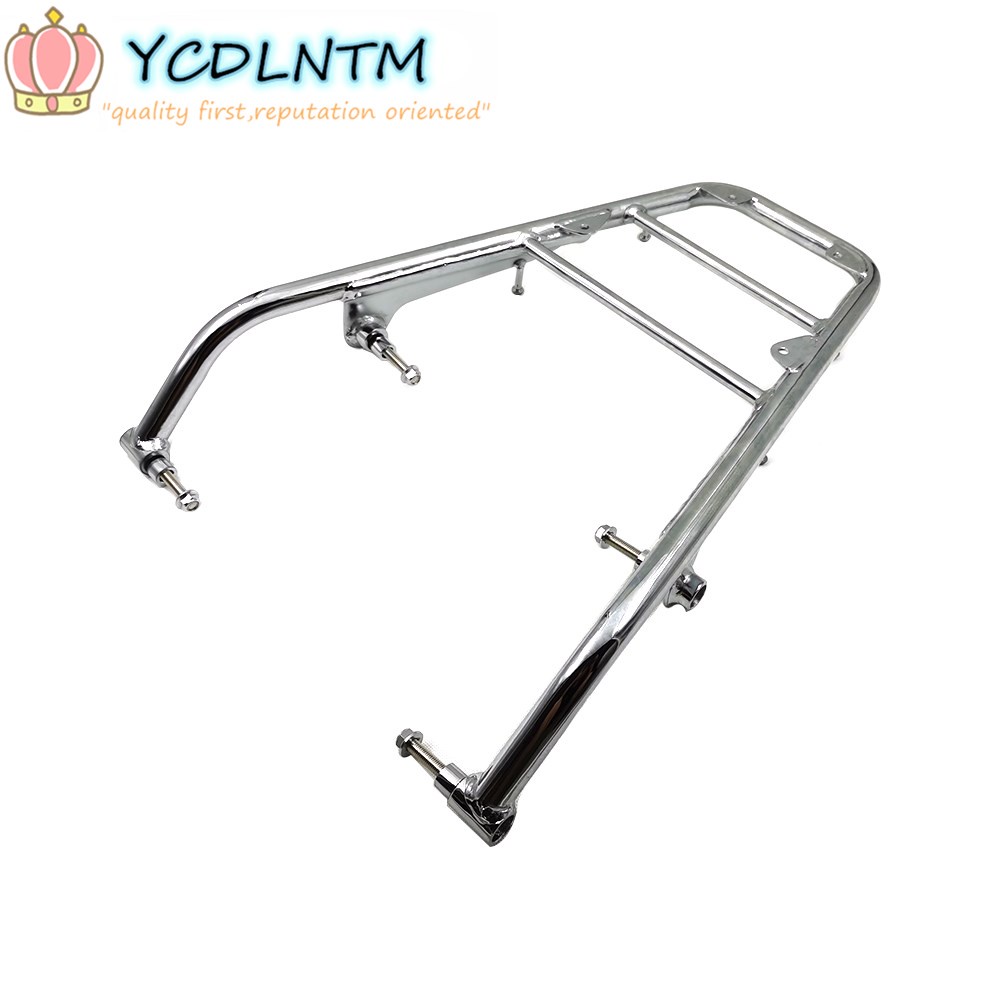 Luggage Rack Rear Saddlebag Support Touring Shelf Carrier Cargo Holder ...