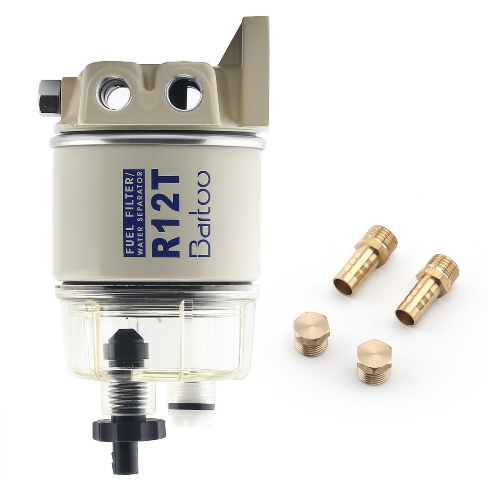 R12T Fuel/ Water Separator Filter Engine for Racor 140R 120At S3240 Npt ...