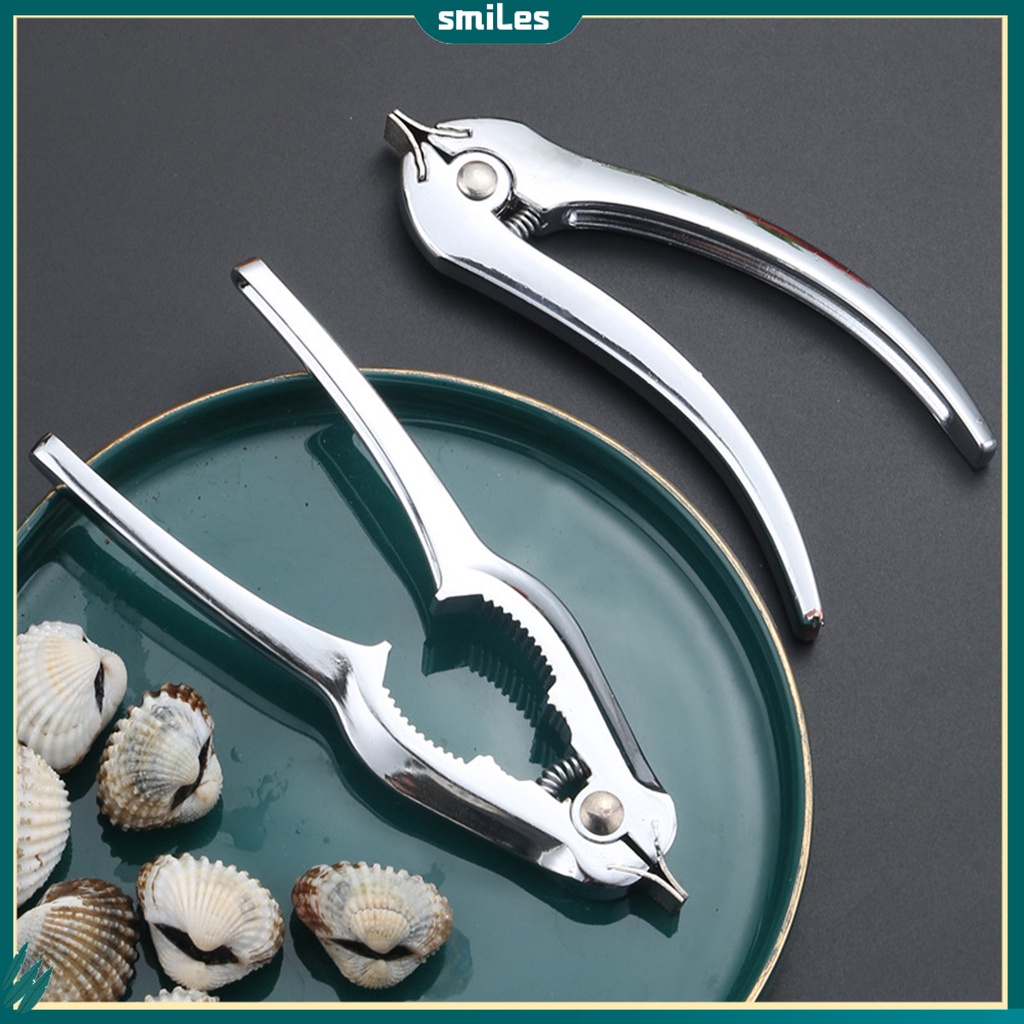 (smiles) Multifunctional Clam Pliers Seafood Tool Plating Treatment