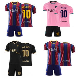 Buy Messi Barcelona Jersey #10 Soccer T Shirt 2019-2020 Season Soccer Shirt  fc Shirt for Men (M, Messi-Home) at