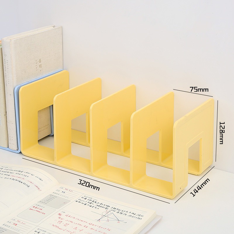 QM Luxury Handbag Storage Box Divider Shelf Bag Storage Rack Book