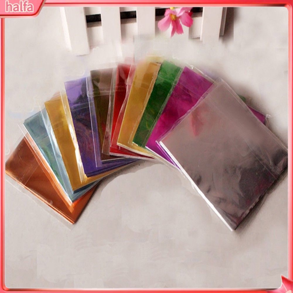 HALFA| 100Pcs Multi-color Aluminum Foil Candy Paper Chocolate Sweets ...