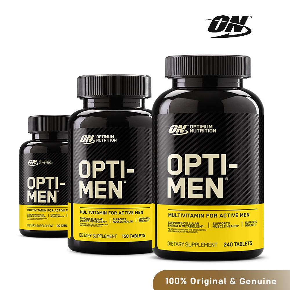 Optimum Nutrition OptiMen, Multivitamin for Active Men NEW Shopee Malaysia