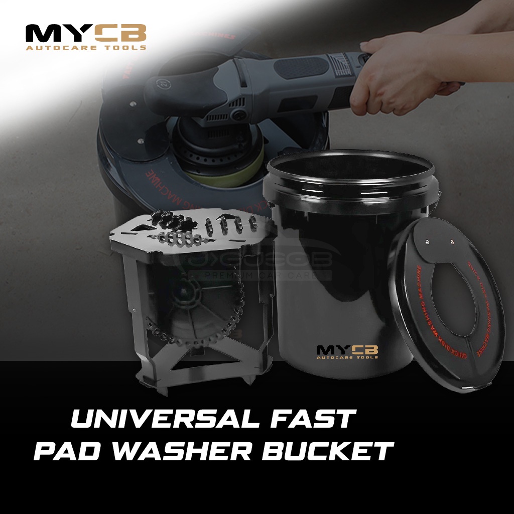 MYCB Universal Fast Pad Washer Bucket Buffing Pad Washer Compatible