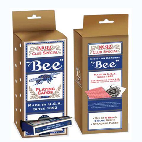 Bee Standard Poker Size Playing Cards EMPTY Brick Box BEEBOX | Shopee ...