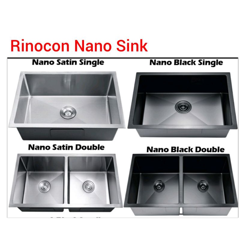 Premium Rinocon Nano Sink/ Handmade Sink/Sinki Dapur | Shopee Malaysia
