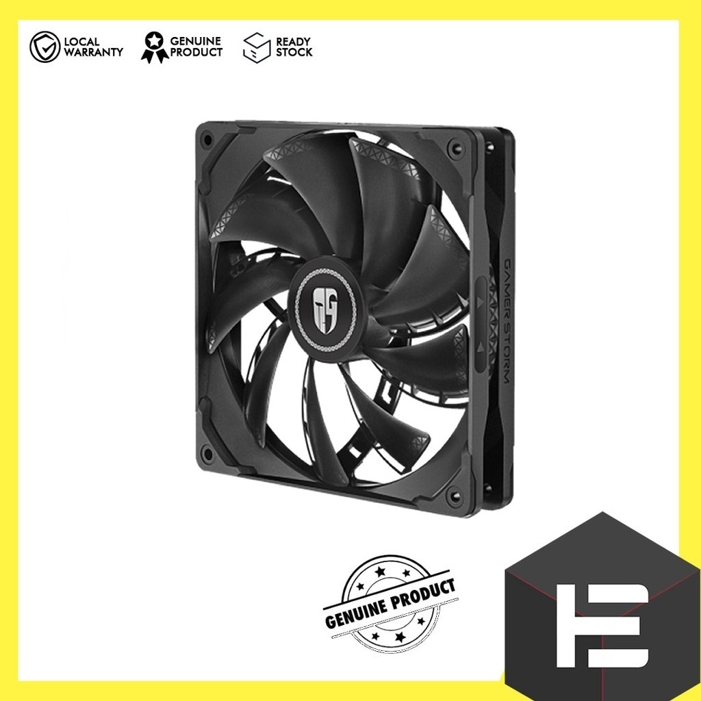DEEPCOOL TF140S 3 IN 1 CHASSIS FAN ( DP-GS-H14B-TF140S-3P ) | Shopee ...