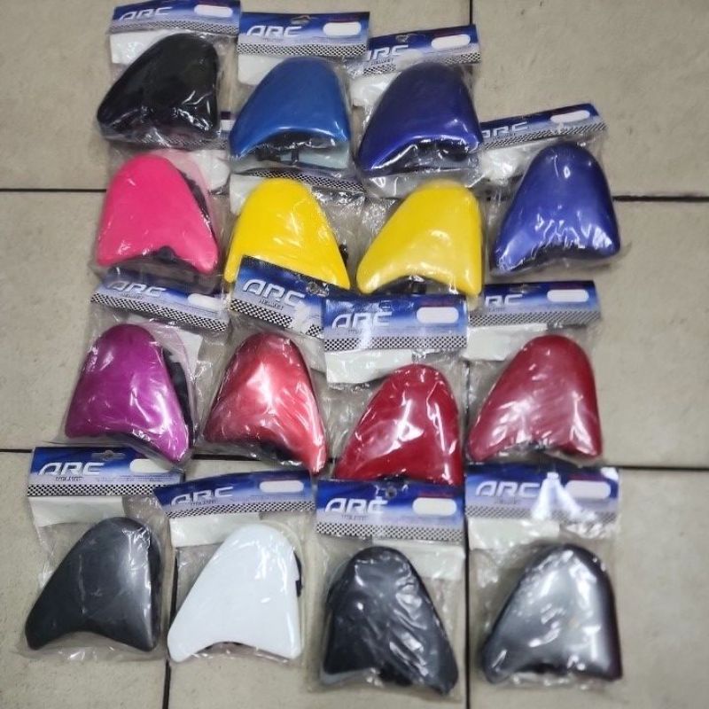 HELMET ARC RITZ SIDE CAP WITH BRACKET + VISOR TINTED/GOLD RED/BLUE ...