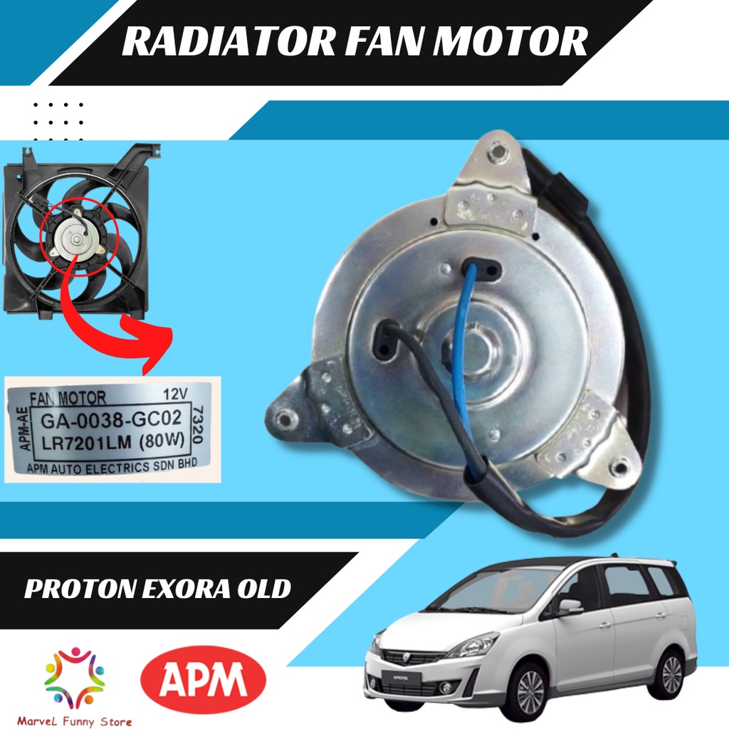 Proton Persona / Exora Cps / Exora Patco Original Apm Radiator Fan