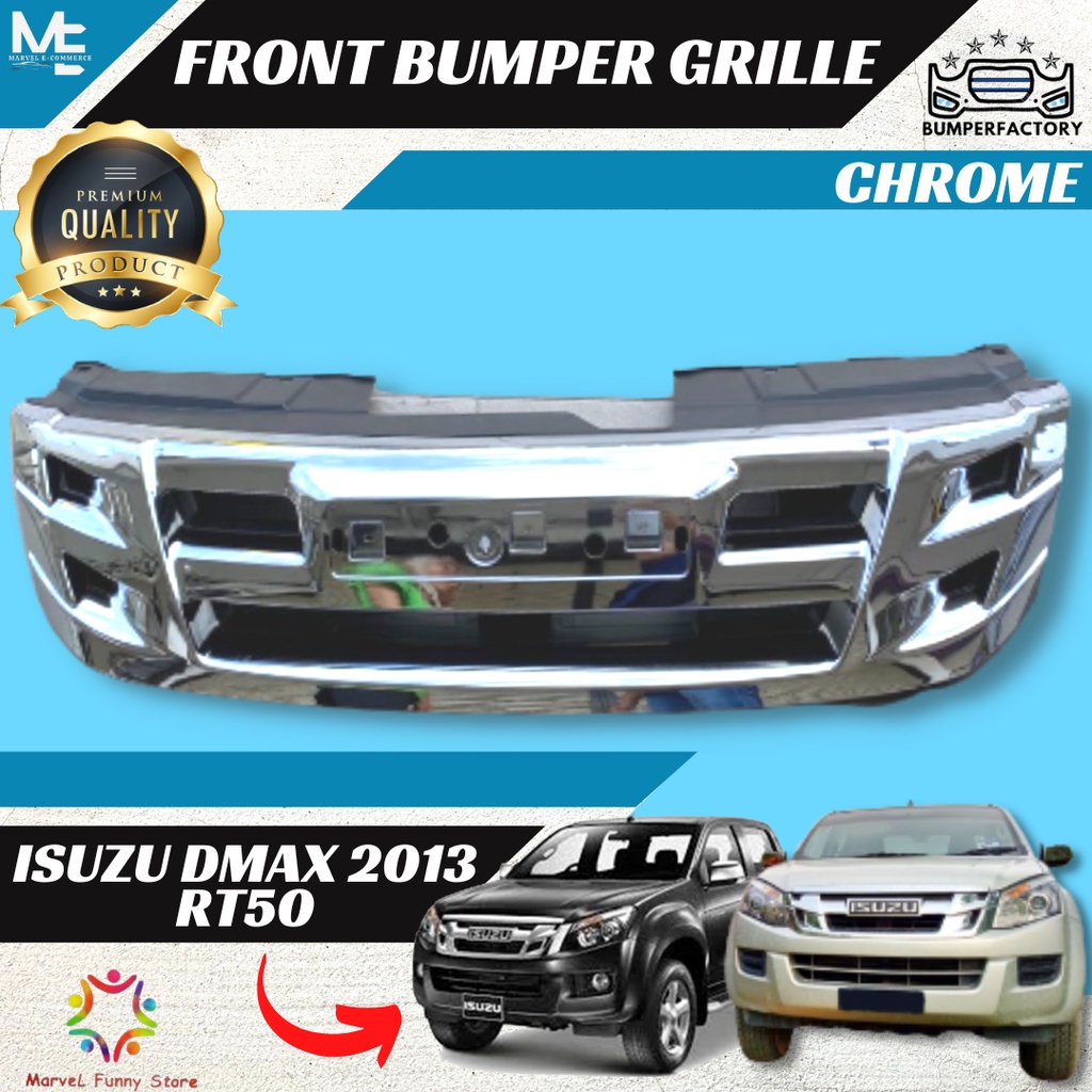 Isuzu Dmax 2013 Rt50 Front Grille Gril Depan 100% New High Quality ...