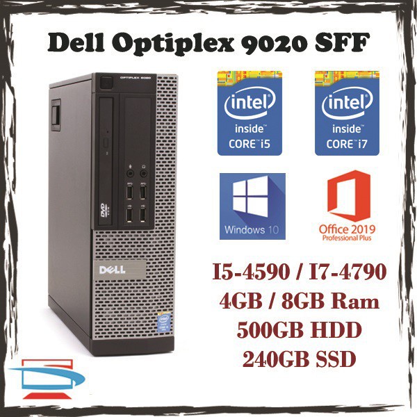 人気ブランド 小型DELL Optiplex i7-4770 3.40GHz, 9020 8GB Optiplex ...