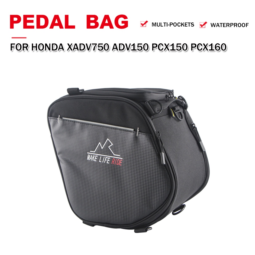 Motorbike Waterproof Shoulder Saddlebag Storage Scooter Tunnel Tank Bag ...