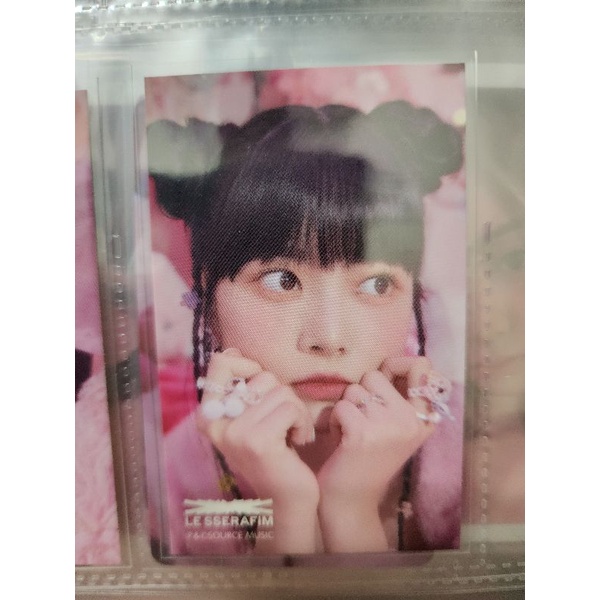 LE SSERAFIM Fearless Japan Photocard POB Lesserafin ssera Sakura