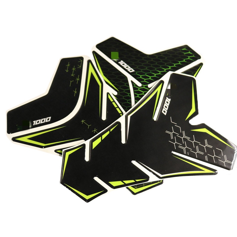 For Kawasaki Z 900 Z900RS Motorcycle Carbon Fiber Fuel Tank Protector 3D Gas Tank Protector Pad