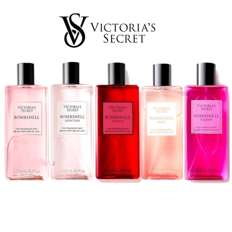 Bombshell SQUARE Body Mist Collection 250ml By Victoria Secret | Shopee ...