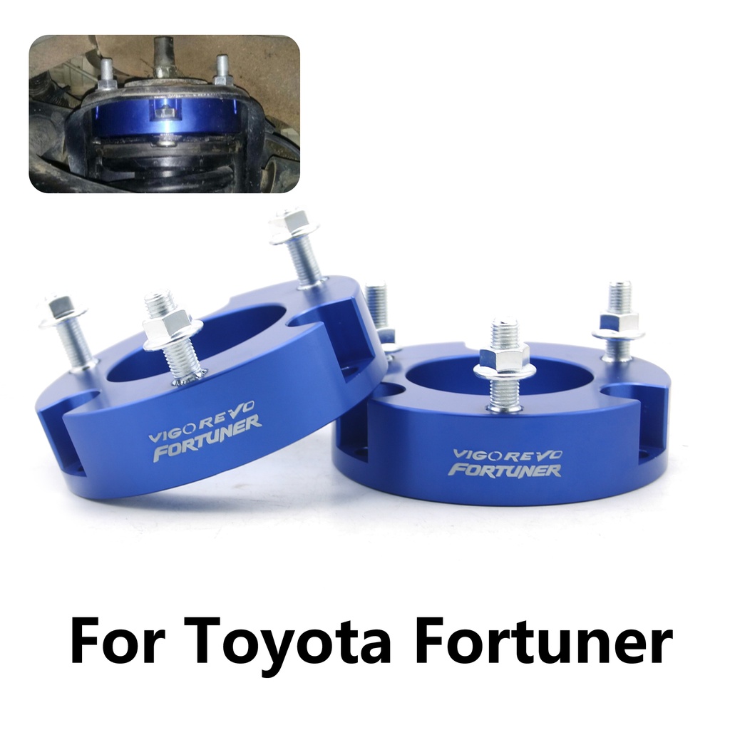 Front Suspension Lift Up Kits Aluminum For Toyota Fortuner Coil Spacers