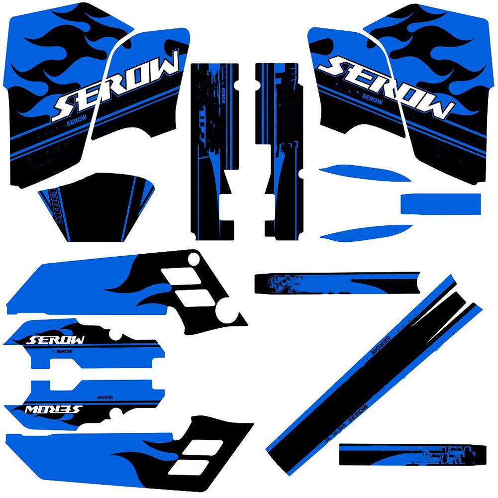 Motorcycle 3M graphics stickers decals Kits For Yamaha SEROW 225 1989 1990 1991 1992 1993 1994